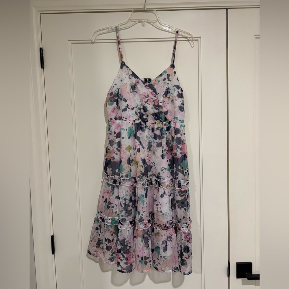 Vera Moda Floral Spaghetti Strap Summer Dress Size Small